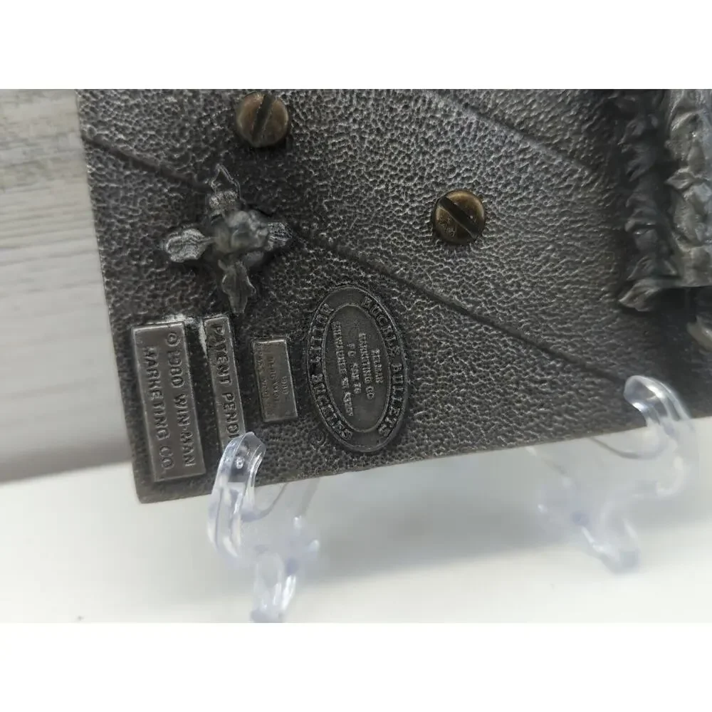 VINTAGE 30-06 SPRINGFIELD RIFLE BULLET CASING‎ BERGAMOT BELT BUCKLE